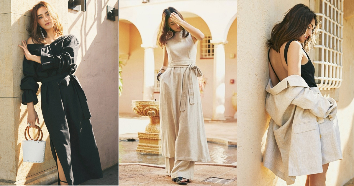 一派輕鬆的簡約摩洛哥風情，日牌 Ungrid 春夏系列由長谷川潤摩登展演 