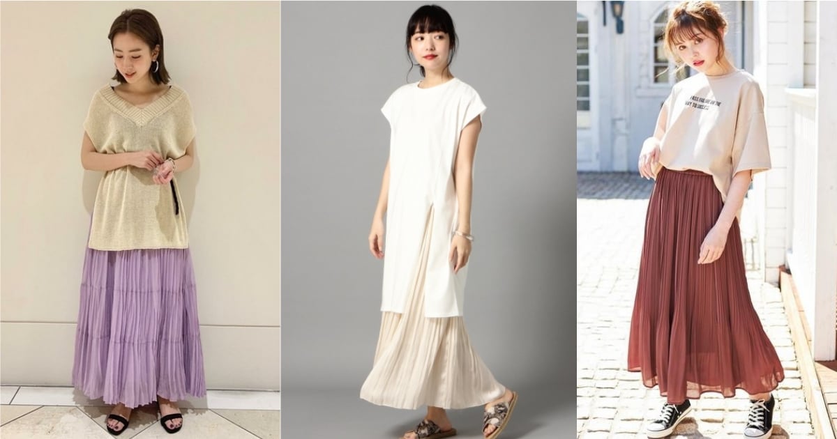 告訴自己至少要有一件！百褶裙就是隨興穿搭也能很有造型的關鍵單品 