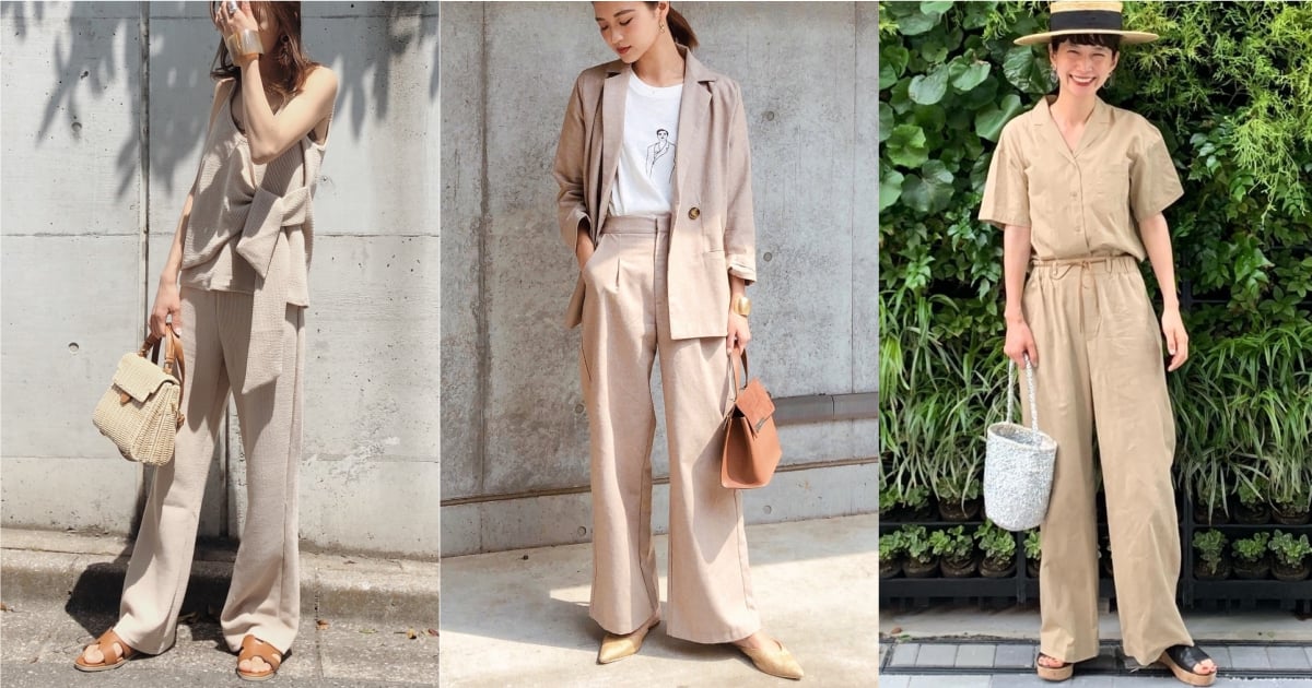 想偷懶就先懂學會「套裝式穿搭」！超簡單的時髦造型法先向日本女生偷師 