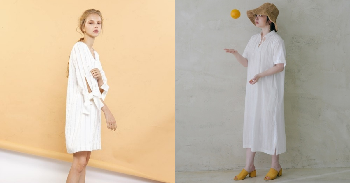 不僅清爽還可以快速著裝！高溫炎夏就用白色洋裝展演好感穿搭 