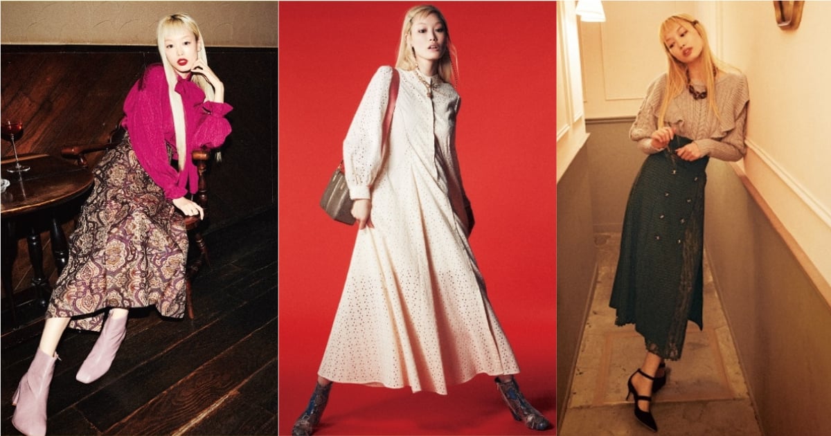 粉紅髮超模 Fernanda Ly 換成金髮現身！用高端品牌態度展演日牌 Lily Brown 秋冬系列 