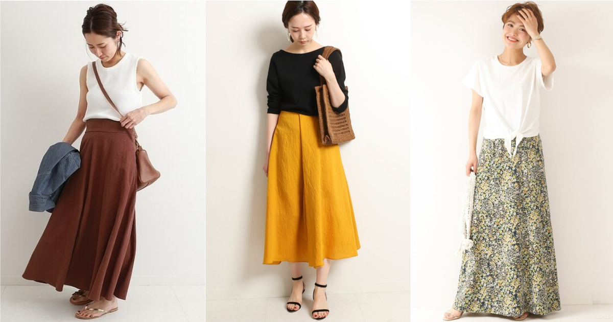 清爽淑女的風格穿搭指南！只要懂得這 6 套長裙搭配就能營造簡約清新質感 