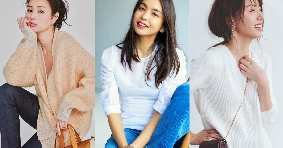 40 幾歲長這樣真的過分！日本輕熟女都要學他們的 3 位日本大人系模特兒 