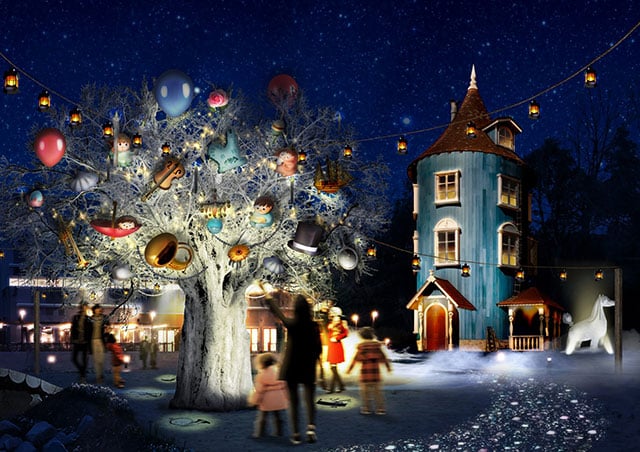 【東京近郊】今年冬天不妨在「嚕嚕米主題樂園 (Moomin Valley Park)」來趟北歐極光魔幻旅程吧！ 