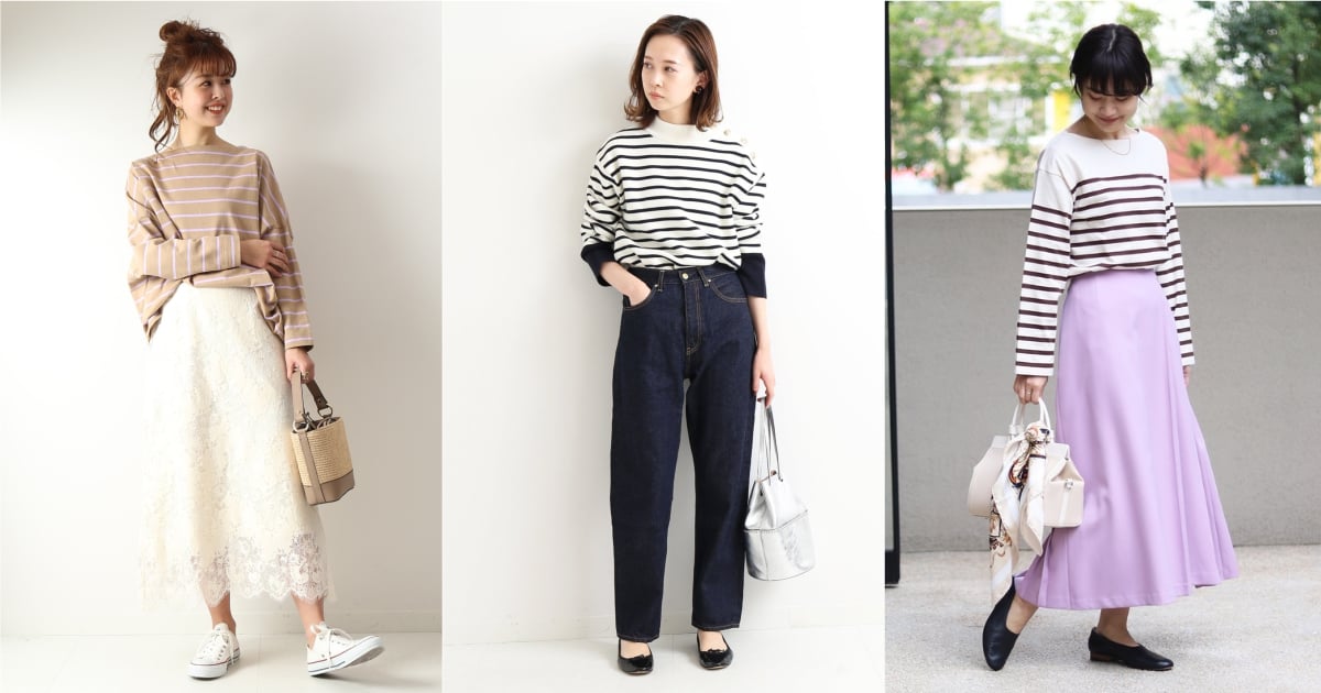 隨便穿卻看起來很時髦就靠這件！誰都可以駕馭的「條紋上衣」怎麼也穿不膩啊 