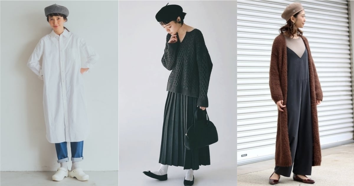 簡約優雅的法式印象！日常穿搭多一頂「貝蕾帽」很不一樣 